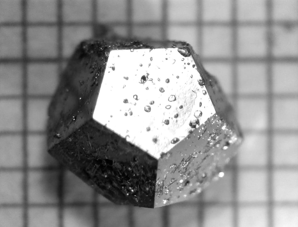 The quasicrystal that fell to Earth from outer space