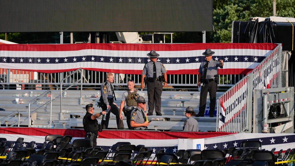 Secret Service blames local police for security failure, says they were tasked with securing properties surrounding Trump’s PA rally