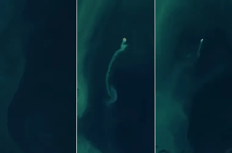 NASA Captures Mysterious ‘Ghost Island’ Appearing and Disappearing in the Caspian Sea