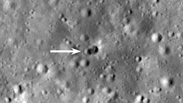 Mystery rocket that crashed into the moon leaving two craters baffles scientists