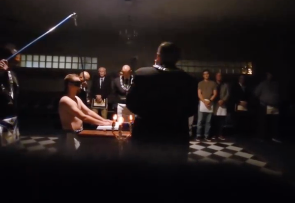 Video: Undercover footage of masonic rituals caught on camera