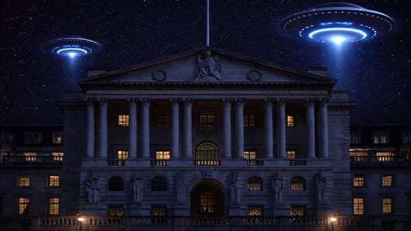 Former Bank Expert from the Bank of England Warns of Economic Meltdown If Aliens Are Revealed by Government Officials